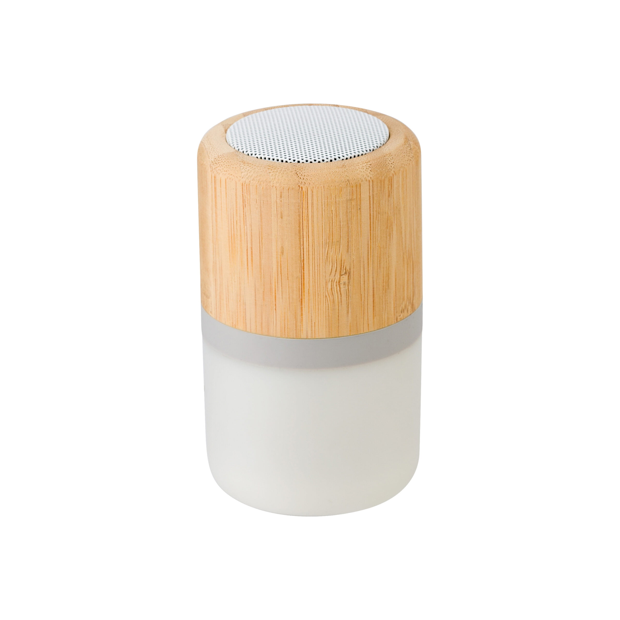 ABS & Bamboo speaker with changing colours  product main image