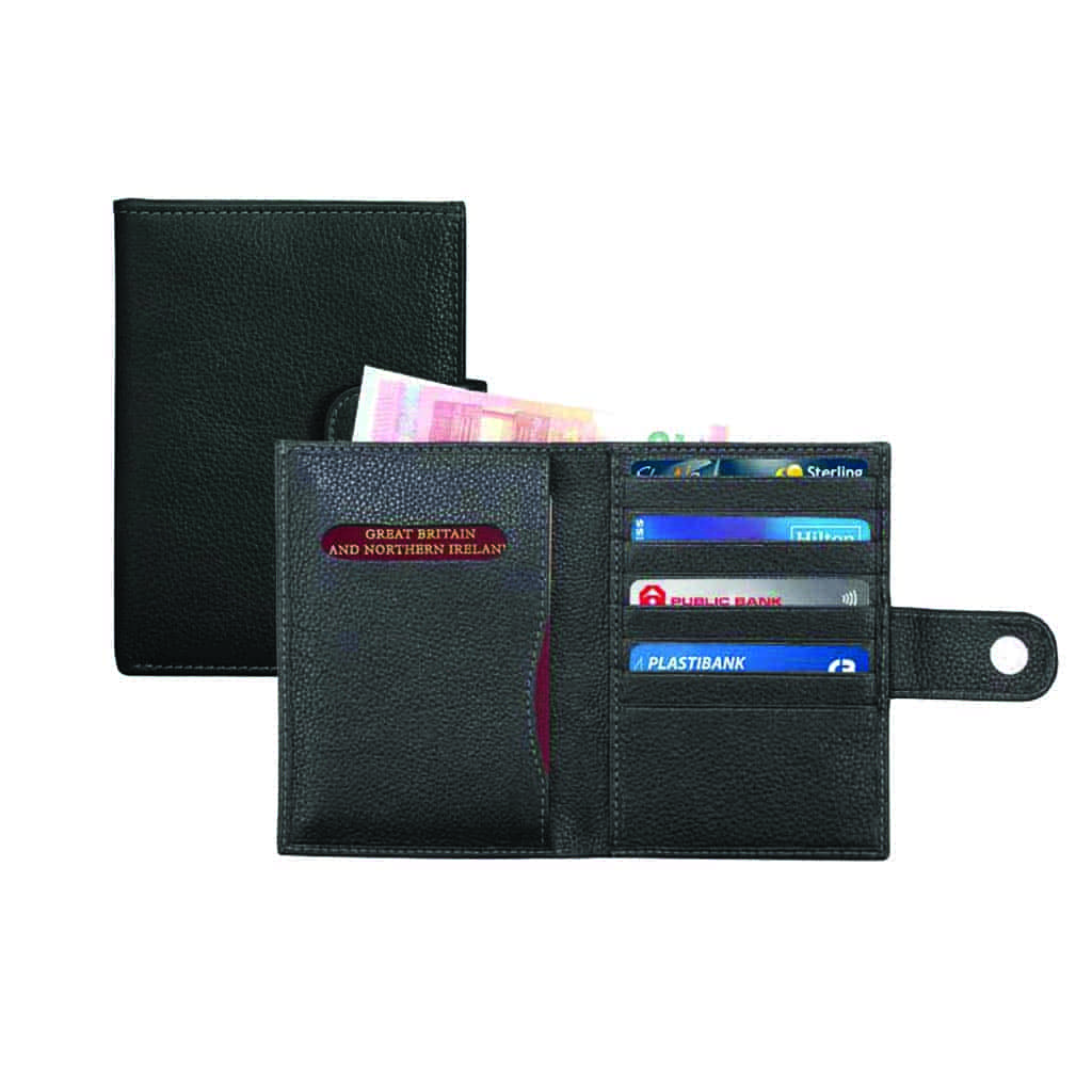 Genuine Leather Passport Cover (Anti-microbial)  product main image
